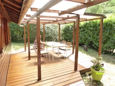 Chalet 3 pièces, 36 m² et 2 chambres de plain pied, avec terrasse