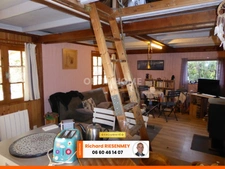 Magnifique chalet de 30m² au calme et verdure avec terrasse couverte