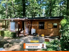 Chalet à vendre 3 pièces 30m² plus veranda 10.50m² à SAINT CHERON (91) camping