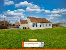 MAISON DE PLAIN-PIED DE 98 M² AVEC UN GARAGE DE 18 M², L’ENSEMBLE SUR 2361 M² DE TERRAIN CLOS