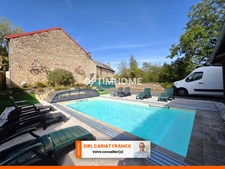 MAISON EN PIERRE DE 110 M² AVEC DÉPENDANCES, L’ENSEMBLE SUR 1264 M² DE TERRAIN CLOS