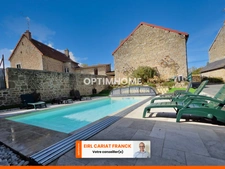 MAISON EN PIERRE DE 110 M² AVEC DÉPENDANCES, L’ENSEMBLE SUR 1264 M² DE TERRAIN CLOS