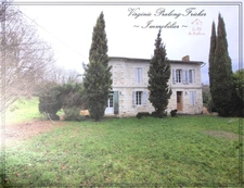 Bâtisse pierre de 11 pièces VILLEGOUGE (33)