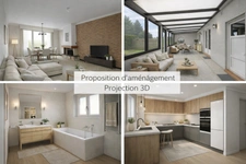 Maison familiale 106 m² à rénover – garage, cave saine et grand jardin – Lambersart Conquérant