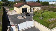 Maison 135 m2 habitable sur 2000 m2 de terrain clos avec grand garage 