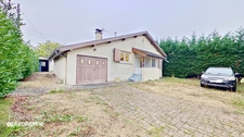 Maison plain-pied 100 m2 sur 1089 m2 de terrain Proche de SAINT DIDIER SUR CHALARONNE (01)