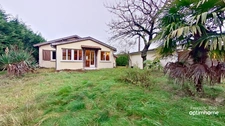 Maison plain-pied 100 m2 sur 1089 m2 de terrain Proche de SAINT DIDIER SUR CHALARONNE (01)