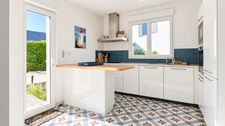 Maison à vendre 6 pièces COMBRIT (29)un  emplacement de rêve, 2 maisons sur un beau terrain