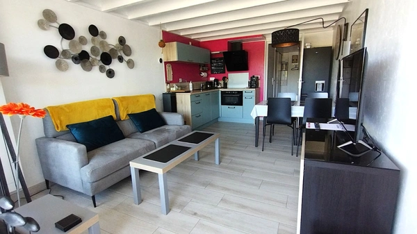 Appartement à vendre 3 pièces COMBRIT (29) La plage à pied. balcon. Piscine. tennis