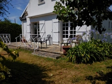 Maison à vendre 6 pièces COMBRIT (29) Sainte-Marine la plage à pied, quartier calme, en impasse. 2 chambres au rez-de-chaussée