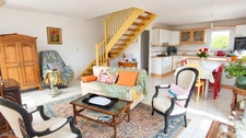Maison à vendre 3 pièces GUILVINEC (29) en excellent état, au calme, beau jardin avec extension possible 