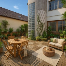 Appartement 3 chambres 83M2 de Charme en Duplex - Proche du Centre-Ville - 55m² de Terrasse DERNIER ETAGE