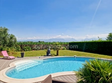  À VENDRE – Maison de plain-pied avec vue Pyrénées, piscine & jardin arboré 