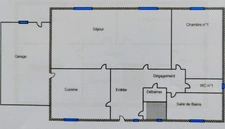 Maison familiale 130 M2 en impasse – Vie de plain-pied – 4 chambres – Beau potentiel - LAIGNELET (35)