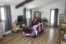 Maison à vendre PESSAN de 6 pièces, 4 chambres, terrain  et garage double.