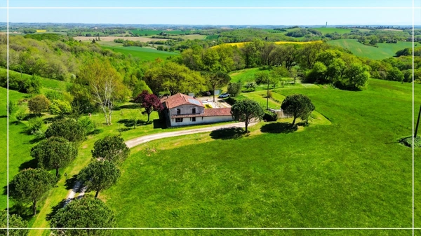Maison viager occupé à vendre 6 pièces VIC FEZENSAC (32)Terrain 7ha65a