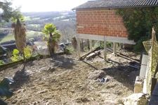 Barn being converted for sale, 1 room in MONTESQUIOU (32) 42.50 m² on land of approximately 400 m².
