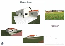 Terrain constructible et viabilisé de 806 m² à SAINT MARTIN D'ESTREAUX (42)