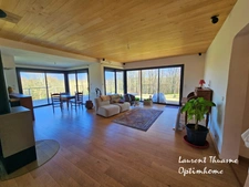 Maison ossature bois plain-pied 120 m² 5 pièces 3 ch au calme 