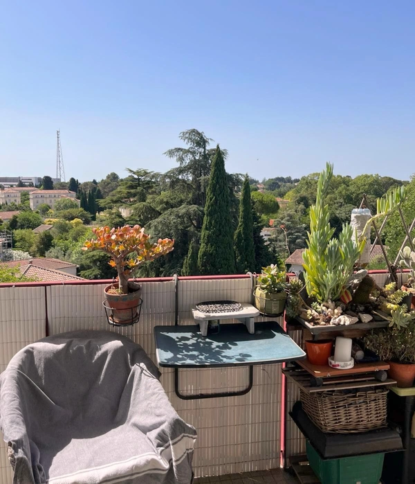 APPARTEMENT T1 MONTPELLIER (34) 36m²-SANS VIS A VIS- AVEC VUE - CALME - ASCENSEUR - PARKING - CAVE