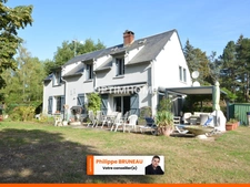 Maison spacieuse avec suite parentale et environnement naturel privilégié et espace équestre