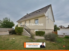 Maison familiale avec sous-sol complet – Jardin sans vis-à-vis – Incarville