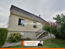 Maison familiale avec sous-sol complet – Jardin sans vis-à-vis – Incarville