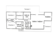 Maison de plain-pied + appartement à vendre DOUVAINE (74)