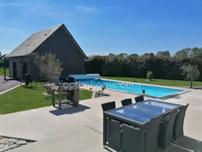 PROXIMITÉ HONFLEUR - 230 m2 - 7 pièces - 4 CHAMBRES - DOUBLE GARAGE - JARDIN 2500 M2 - BUREAU - TERRASSE - PISCINE - LUMINEUX 