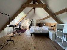 Chaumière - 130m2 - 7 800 m2 terrain - 3 chambres - Proximité Honfleur - beuzeville - cheminée - etang