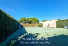 BORMES LES MIMOSAS DANS RESIDENCE AVEC PISCINE/TENNIS MAZET  4 CHAMBRES AVEC 2 TERRASSEs VERANDA JARDIN