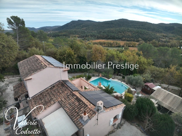 Vente Villa Néoules (83136) – 164 m² sur Parc de 4 500 m² – Piscine & Calme Absolu