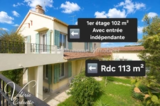 LE PRADET – LES OURSINIÈRES | APPARTEMENT de 102 m² EN VILLA   AVEC VUE MER ET TERRAIN PRIVATIF (83220)