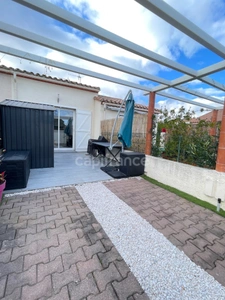 Maison à vendre 2/3pièces proche plage  (66) Saint Cyprien avec jardin et terrasse 