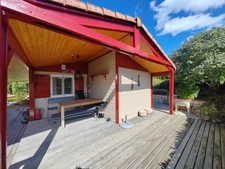 Chalet avec vue sur dégagée + terrain dans un parc de loisir résidentiel à 8 minutes de AUCH.