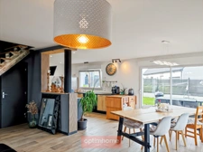 MAISON CONTEMPORAINE 132 m² 4 CHAMBRES BUREAU GARAGE JARDIN EXPO SUD