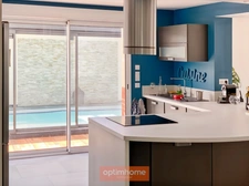 MAISON CONTEMPORAINE 165 m² 4 CH PISCINE CHAUFFEE DOUBLE GARAGE JARDIN EXPO SUD