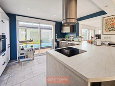 MAISON CONTEMPORAINE 165 m² 4 CH PISCINE CHAUFFEE DOUBLE GARAGE JARDIN EXPO SUD