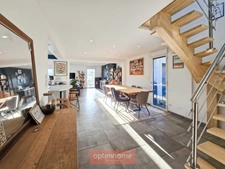 MAISON CONTEMPORAINE 165 m² 4 CH PISCINE CHAUFFEE DOUBLE GARAGE JARDIN EXPO SUD
