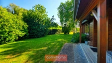 MAISON EN BOIS MASSIF HONKA 175 m² SEMI PLAIN-PIED AVEC BEAU JARDIN