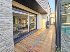 MAISON CONTEMPORAINE 165 m² 4 CH PISCINE CHAUFFEE DOUBLE GARAGE JARDIN EXPO SUD