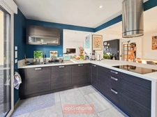 MAISON CONTEMPORAINE 165 m² 4 CH PISCINE CHAUFFEE DOUBLE GARAGE JARDIN EXPO SUD