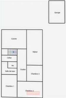 MAISON PLAIN-PIED 3 CH 82 m² JARDIN GARAGE
