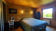 MAISON EN BOIS MASSIF HONKA 175 m² SEMI PLAIN-PIED AVEC BEAU JARDIN