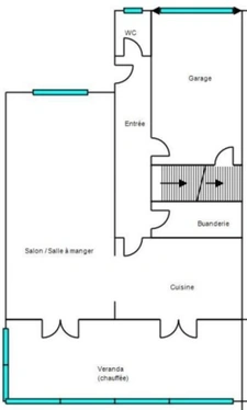 MAISON 128 m² 3 CH GARAGE CAVE COMPLETE JARDIN EXPO SUD