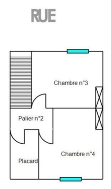 MAISON DE VILLE DE 146 M² – 4 CHAMBRES – BUREAU – COUR ET JARDIN