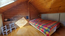 MAISON EN BOIS MASSIF HONKA 175 m² SEMI PLAIN-PIED AVEC BEAU JARDIN