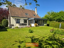 MAISON INDIVIDUELLE SEMI PLAIN-PIED 177 m² 6 CHAMBRES SOUS-SOL COMPLET JARDIN