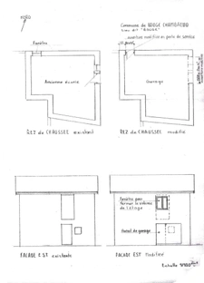 **Grange à rénover pour créer une maison de village**