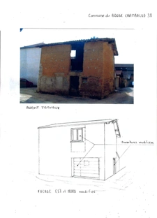 **Grange à rénover pour créer une maison de village**